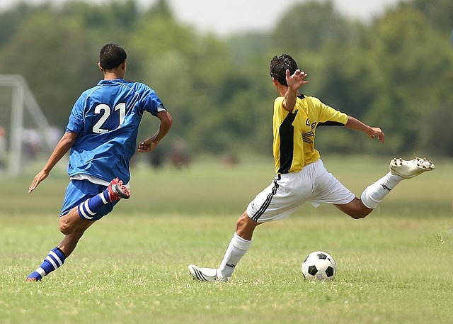 Soccer player in action, representing a Zenith Athletic: Elevate Your Performance, Master Your Game performance case study